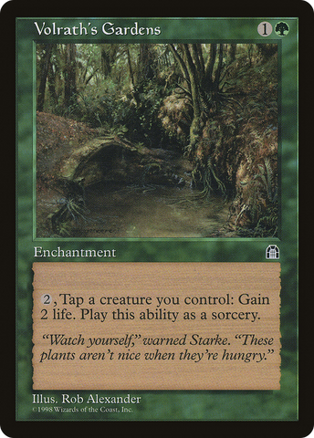 Volrath's Gardens (STH-)  - Stronghold