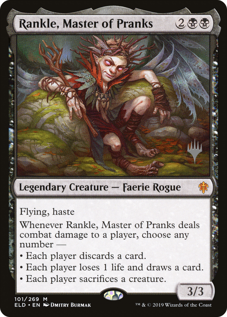 Rankle, Master of Pranks (PPELD-101)  Foil - Throne of Eldraine Promos