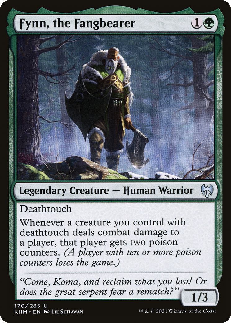 Fynn, the Fangbearer (KHM-170)  - Kaldheim