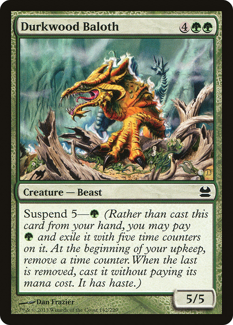 Durkwood Baloth (MMA-142)  Foil - Modern Masters