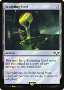 Sculpting Steel (Surge Foil) (40K-247)  Foil - Warhammer 40,000 Commander