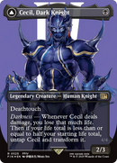 Cecil, Dark Knight // Cecil, Redeemed Paladin (Borderless) (Surge Foil) [FINAL FANTASY]