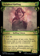 Delighted Halfling (Showcase Scrolls) (LTR-609)  - The Lord of the Rings: Tales of Middle-earth: (Showcase)