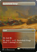 Battlefield Forge (Borderless) (BRO-297) - The Brothers' War (Borderless) Foil