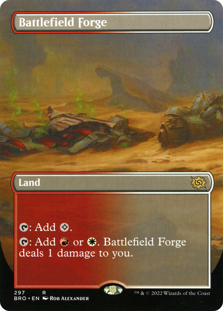 Battlefield Forge (Borderless) (BRO-297)  - The Brothers' War