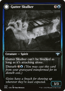 Gutter Skulker (DBL-329)  Foil - Innistrad: Double Feature: (Double Faced Transform)