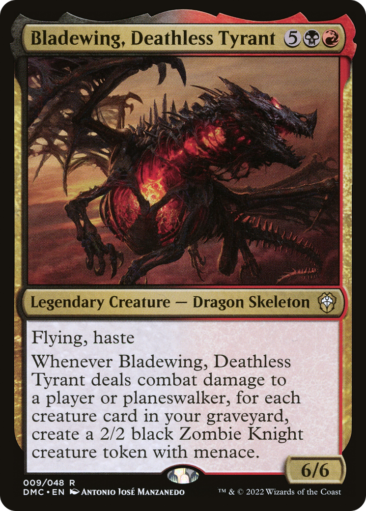 Bladewing, Deathless Tyrant (DMC-009)  - Dominaria United Commander