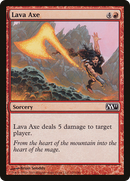 Lava Axe (M11-147)  Foil - Magic 2011
