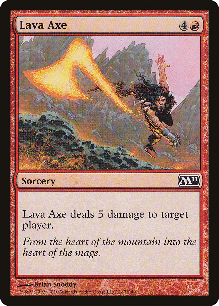 Lava Axe (M11-147)  - Magic 2011