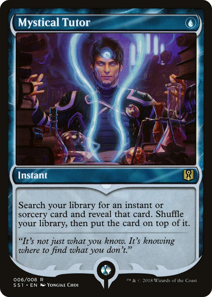 Mystical Tutor (SS1-006)  - Signature Spellbook: Jace