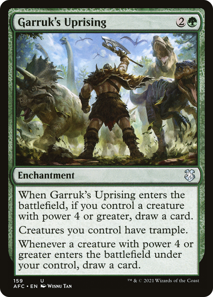 Garruk's Uprising (AFC-159) - Adventures in the Forgotten Realms Commander