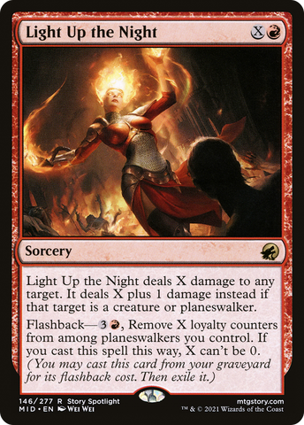 Light Up the Night (MID-146)  - Innistrad: Midnight Hunt