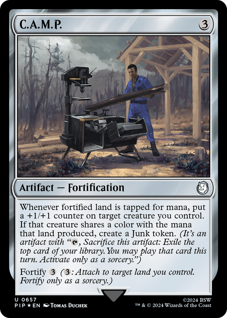 C.A.M.P. (Surge Foil) (PIP-657)  Foil - Fallout