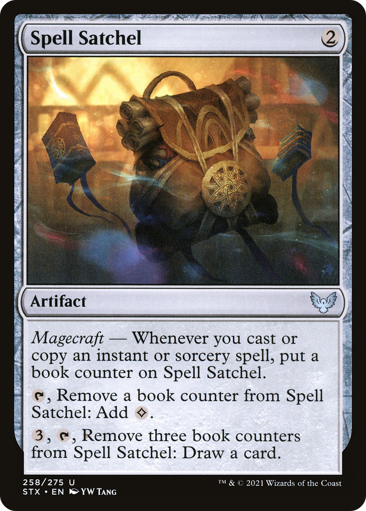 Spell Satchel (STX-258)  Foil - Strixhaven: School of Mages