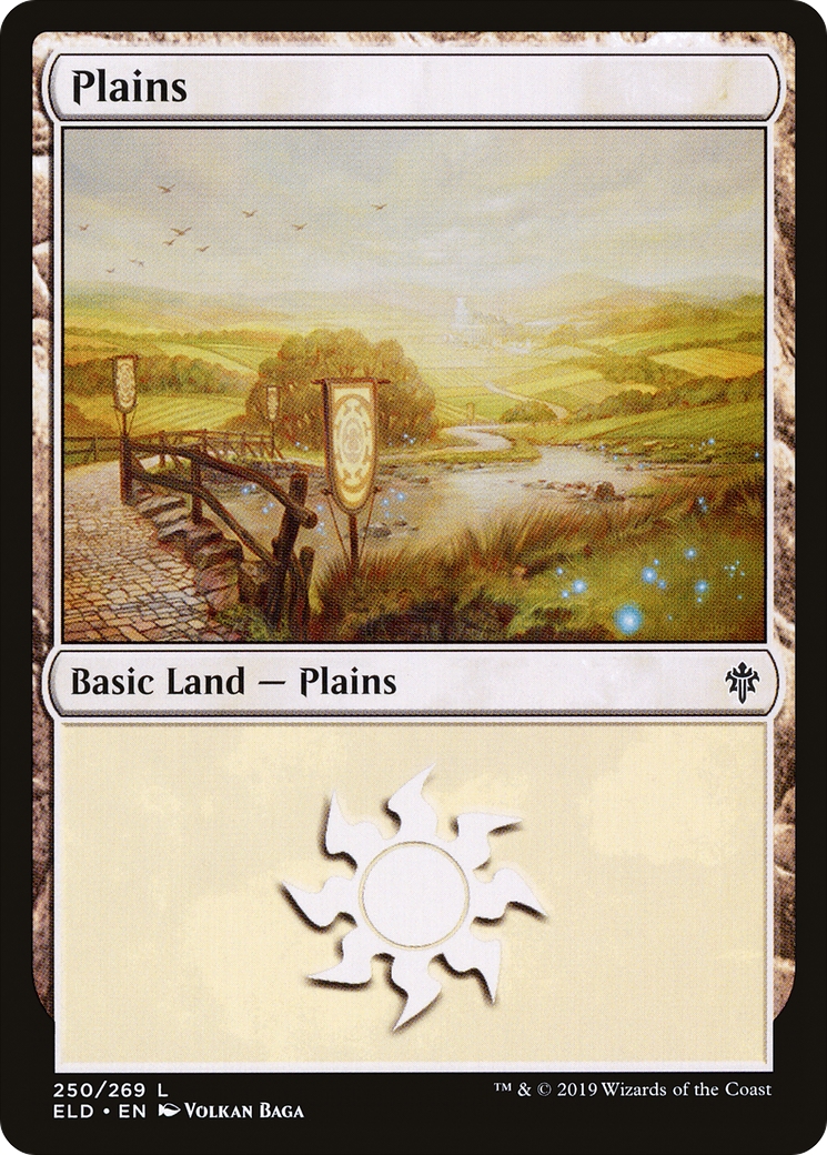 Plains (ELD-250)  Foil - Throne of Eldraine