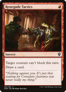 Renegade Tactics (CMR-195)  - Commander Legends