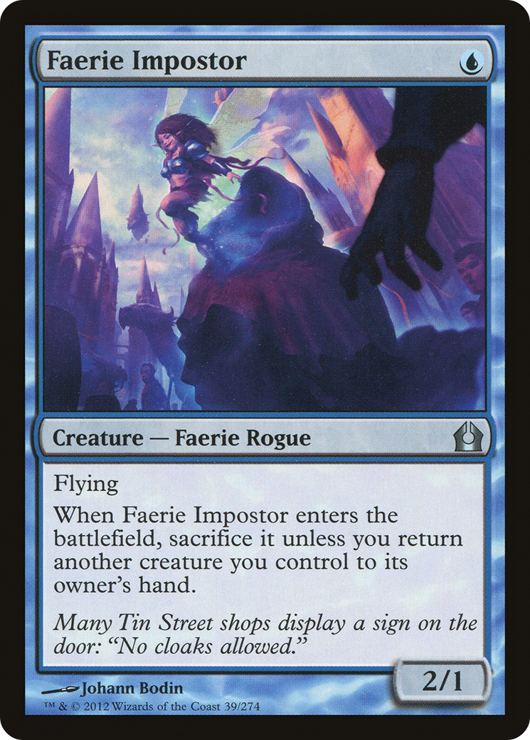 Faerie Impostor (RTR-039)  - Return to Ravnica