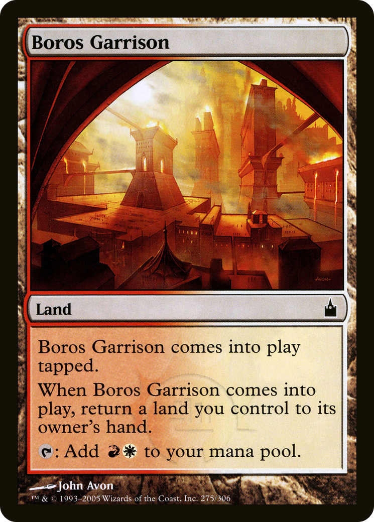 Boros Garrison (RAV-275) - Ravnica: City of Guilds