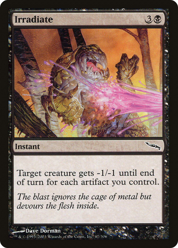 Irradiate (MRD-067)  - Mirrodin