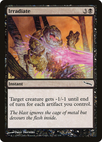 Irradiate (MRD-067)  Foil - Mirrodin