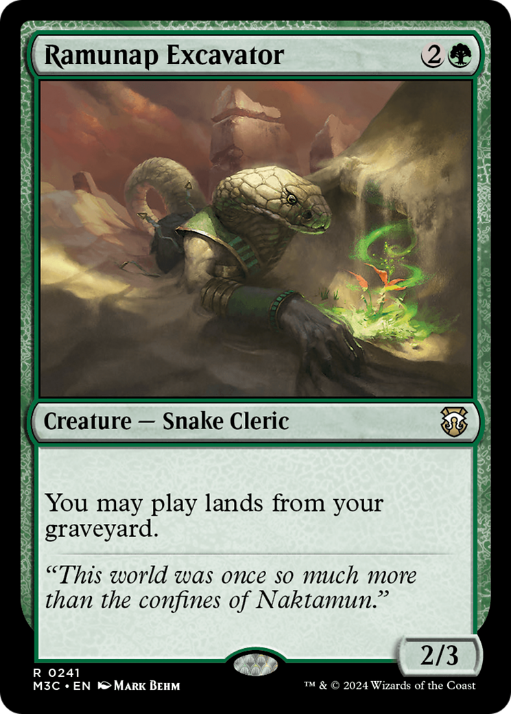 Ramunap Excavator (M3C-241)  - Modern Horizons 3 Commander