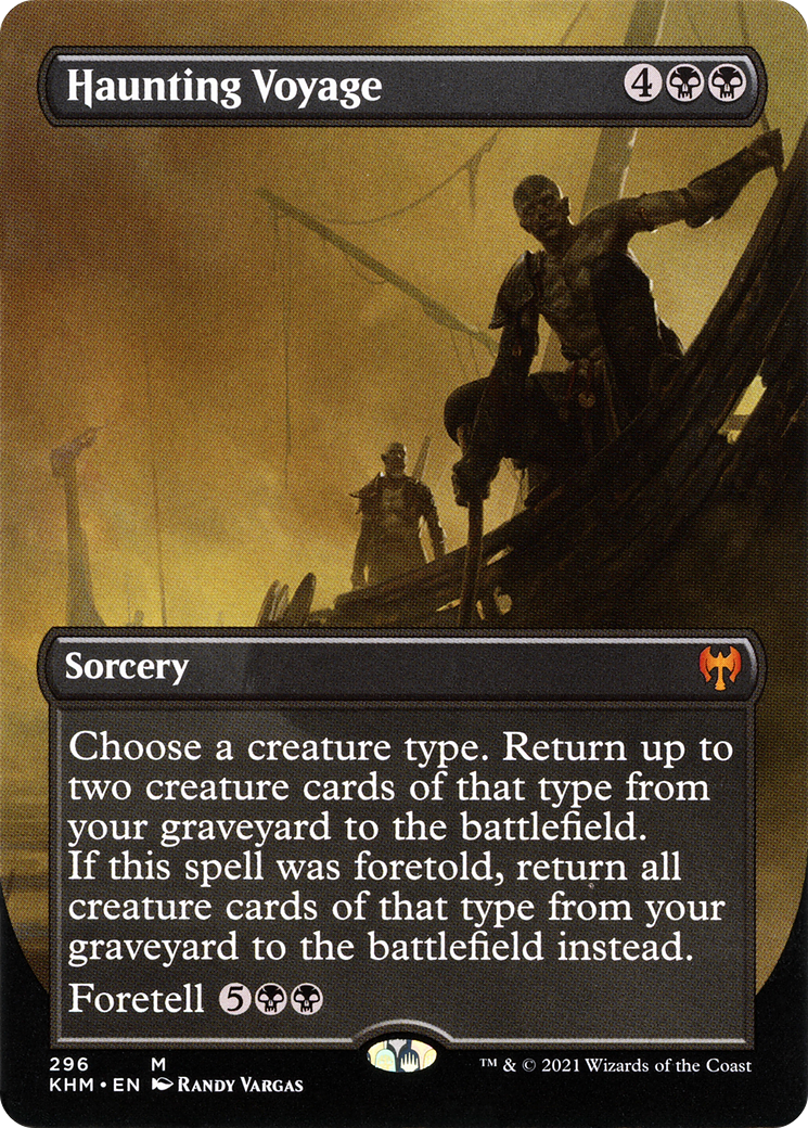 Haunting Voyage (Borderless) (KHM-296)  Foil - Kaldheim
