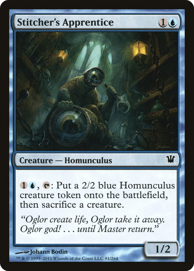 Stitcher's Apprentice (ISD-081)  - Innistrad