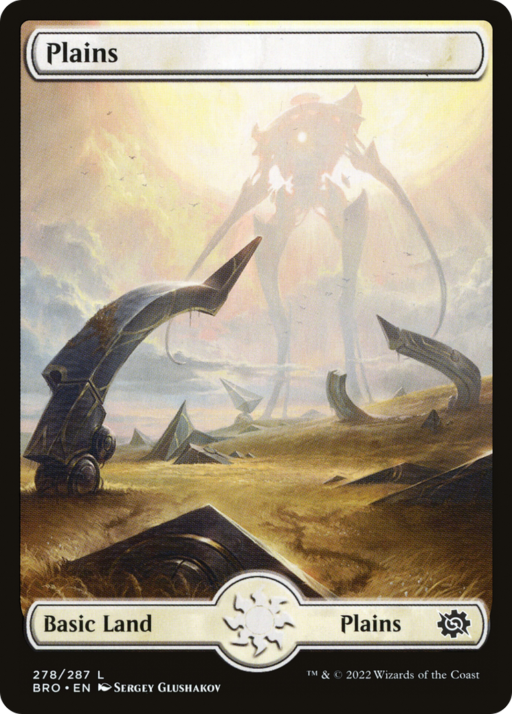 Plains (278) - Full Art (BRO-278)  Foil - The Brothers' War
