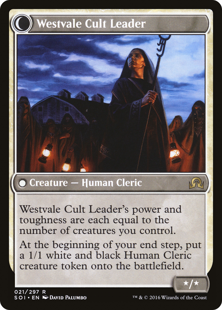 Hanweir Militia Captain (SOI-021) - Shadows over Innistrad: (Double Faced Transform) Foil