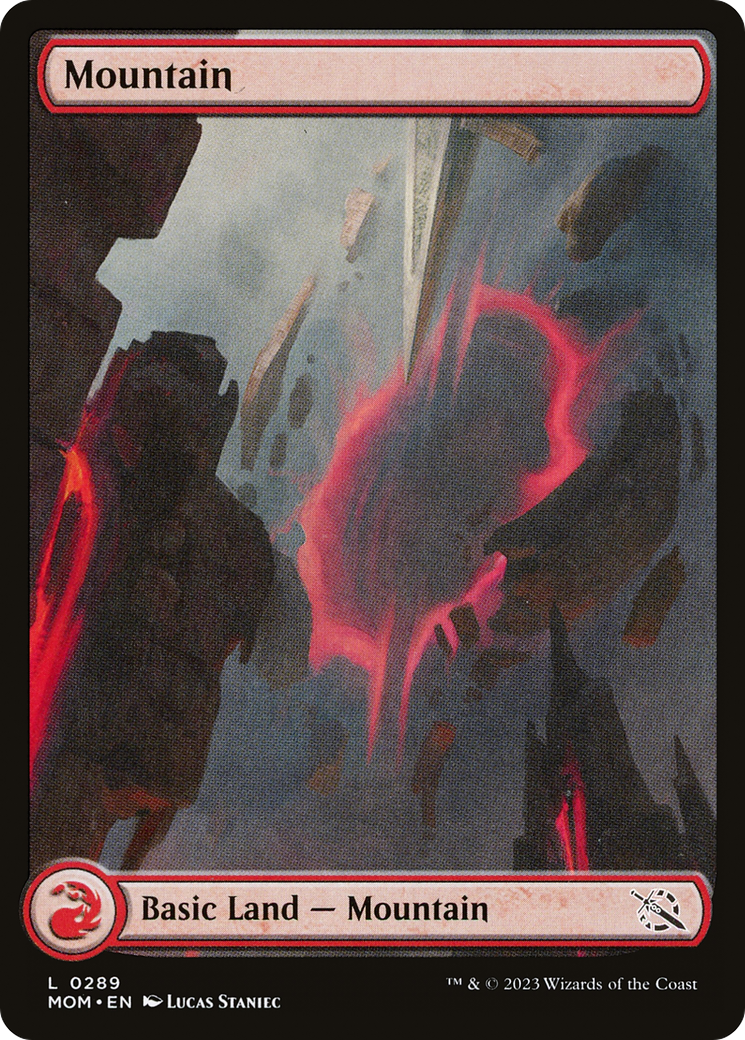 Mountain (0289) (MOM-289)  Foil - March of the Machine