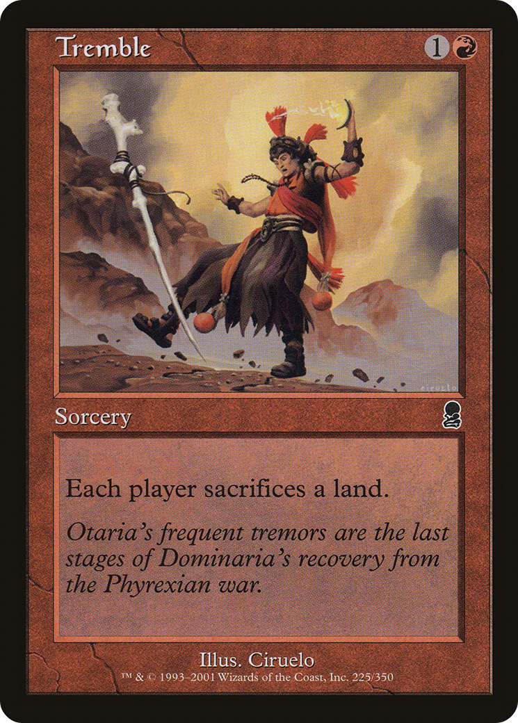 Tremble (ODY-225)  Foil - Odyssey