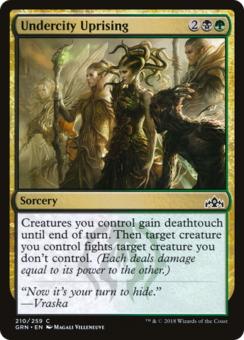 Undercity Uprising (GRN-210)  Foil - Guilds of Ravnica