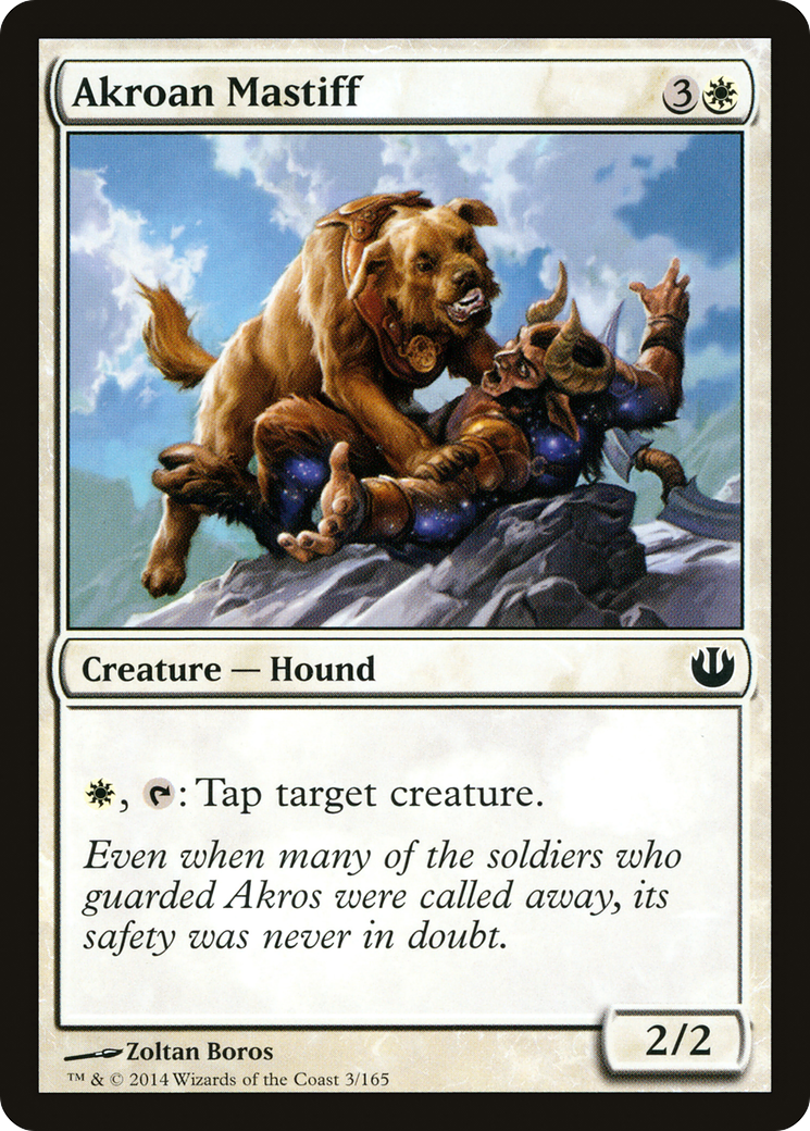 Akroan Mastiff (JOU-003)  - Journey into Nyx