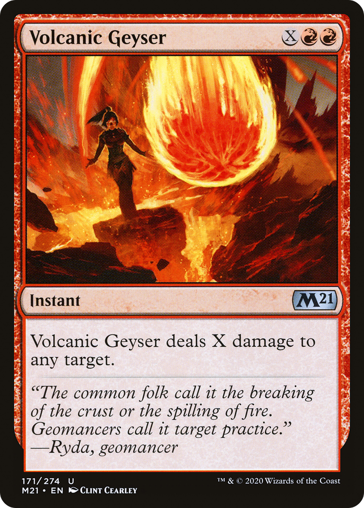 Volcanic Geyser (M21-171)  - Core Set 2021