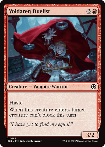 Voldaren Duelist (INR-181)  - Innistrad Remastered