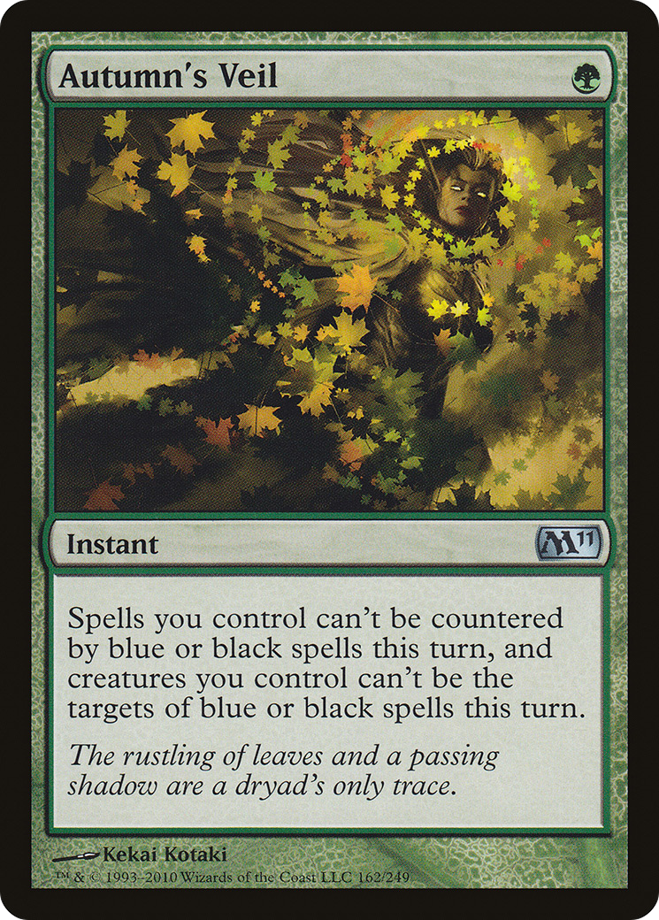 Autumn's Veil (M11-162)  Foil - Magic 2011