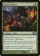 Flinthoof Boar (M13-171)  Foil - Magic 2013