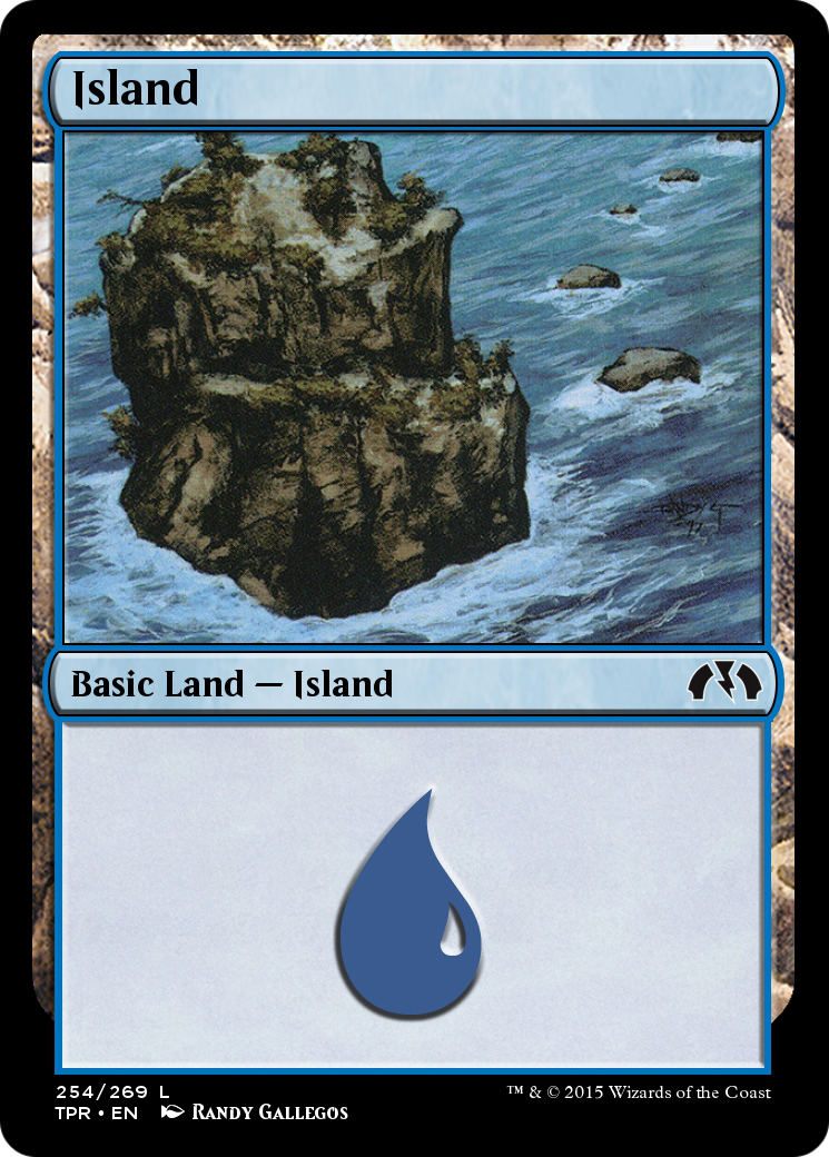 Island (TPR-254)  Foil - Tempest Remastered