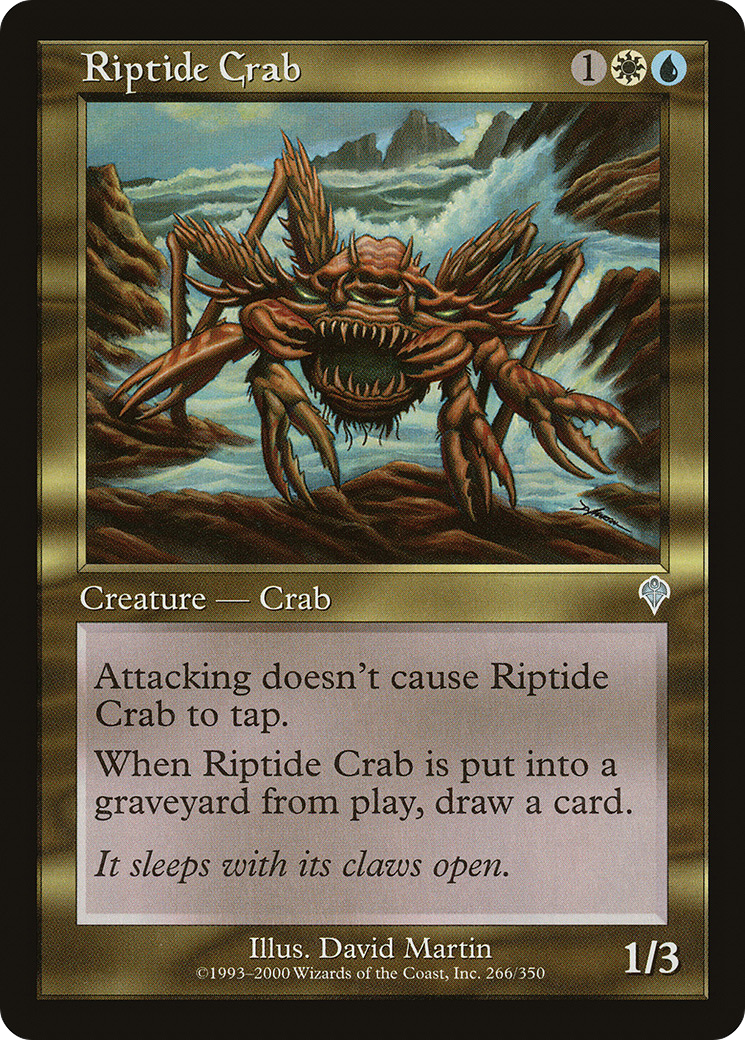 Riptide Crab (INV-266)  Foil - Invasion