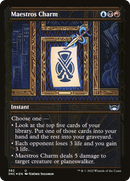 Maestros Charm (Gilded Foil) (SNC-382) - Streets of New Capenna: (Showcase) Foil