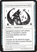 Avacyn's Collar, the Symbol of Her Church (MB2PC-)  - Mystery Booster 2
