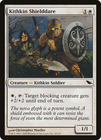 Kithkin Shielddare (SHM-010)  Foil - Shadowmoor