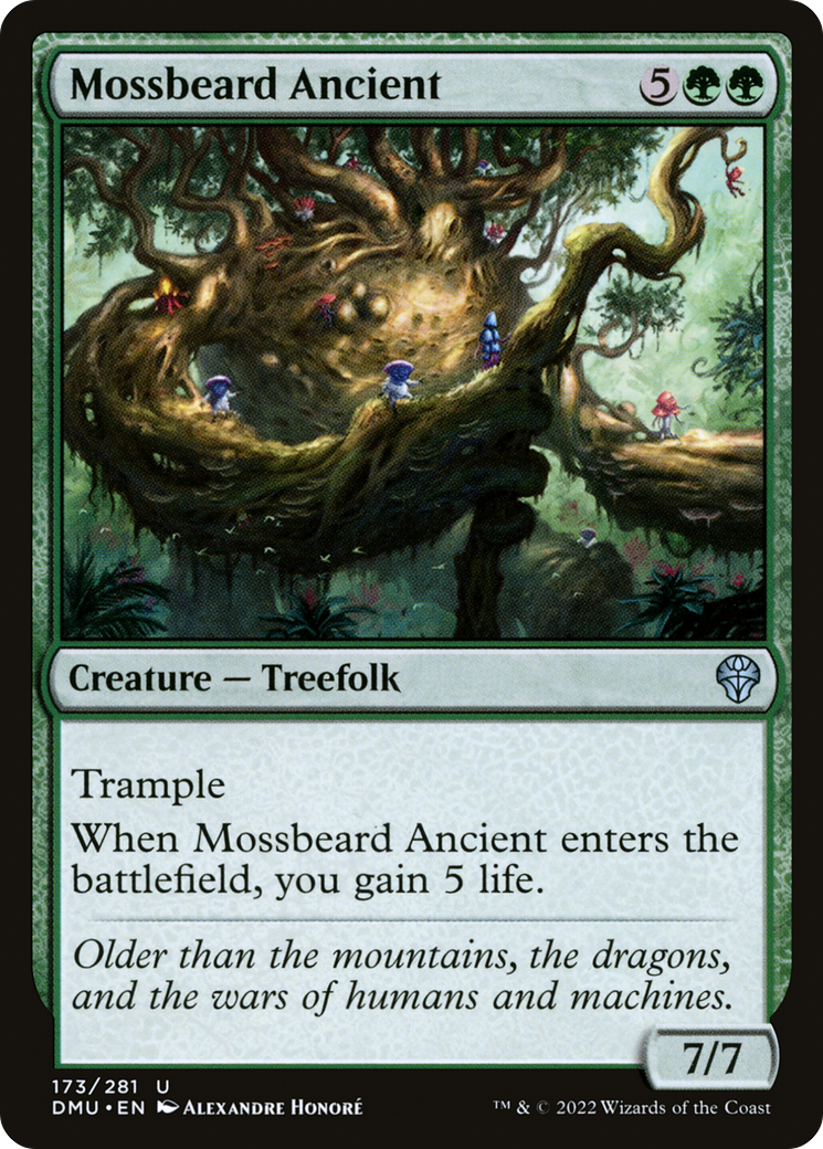 Mossbeard Ancient (DMU-173)  Foil - Dominaria United