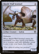 Shield-Wall Sentinel (DMU-238)  Foil - Dominaria United