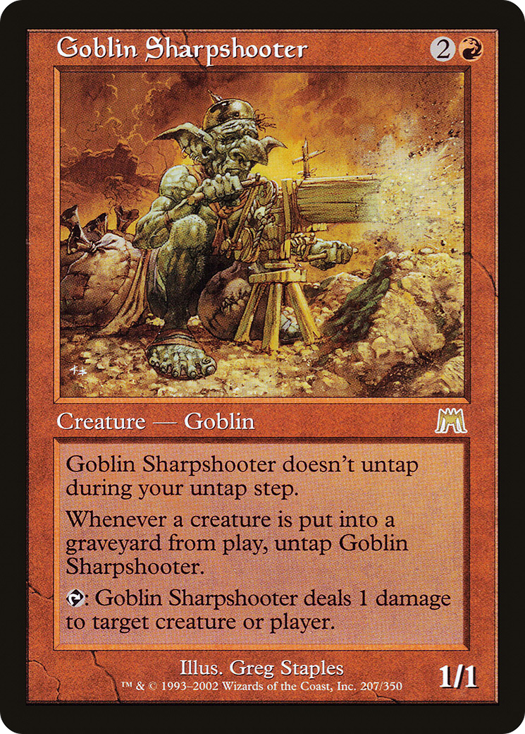 Goblin Sharpshooter (ONS-207)  - Onslaught