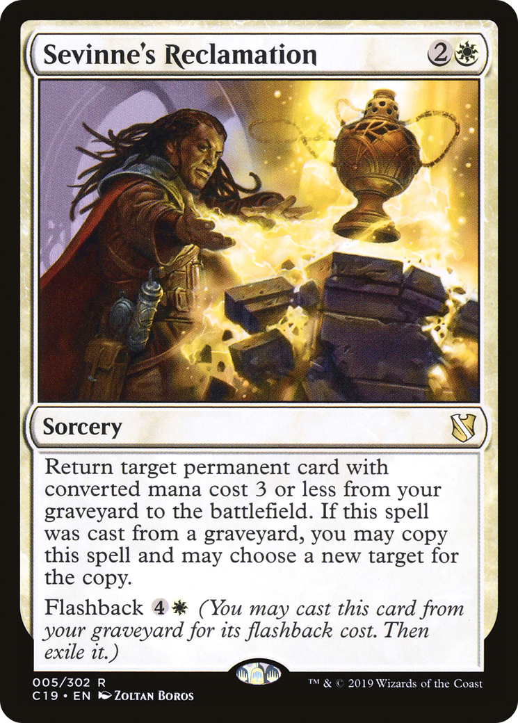 Sevinne's Reclamation (C19-005)  - Commander 2019