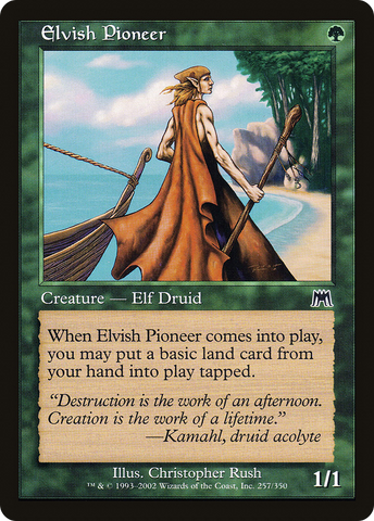 Elvish Pioneer (ONS-257)  Foil - Onslaught