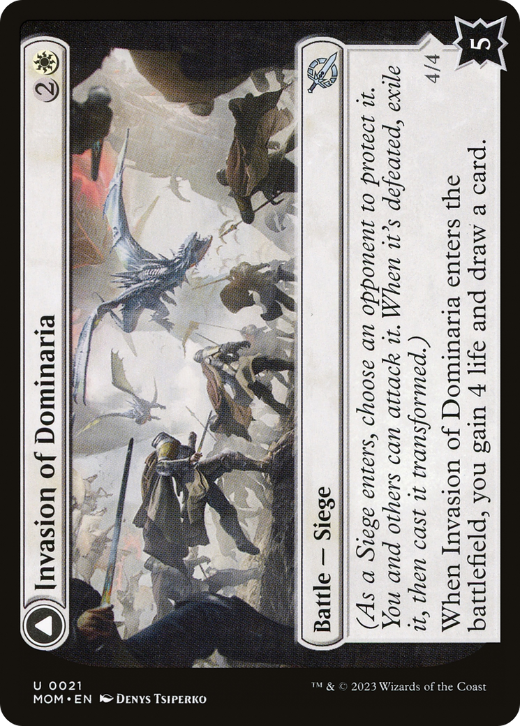 Invasion of Dominaria (MOM-021)  Foil - March of the Machine