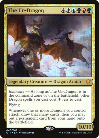 The Ur-Dragon (C17-048)  Foil - Commander 2017