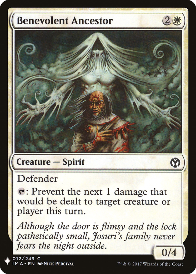 Benevolent Ancestor (LIST-IMA-12)  - The List